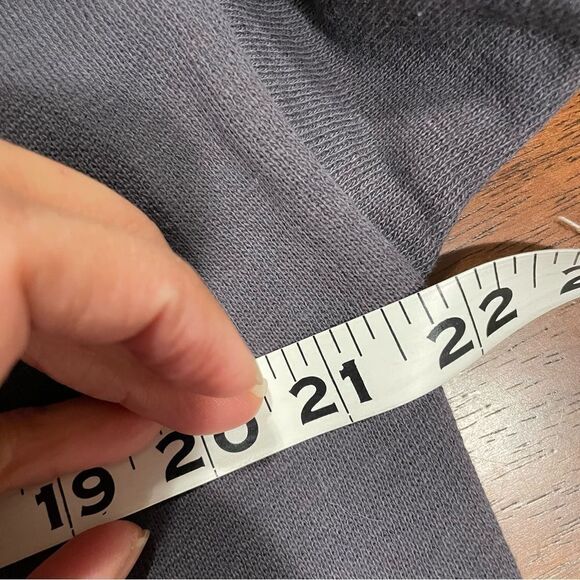 Sweaty Betty Women's Size 8-10 One & Done Sweatshirt Dress Long Sleeve Gray NWT - Picture 13 of 14